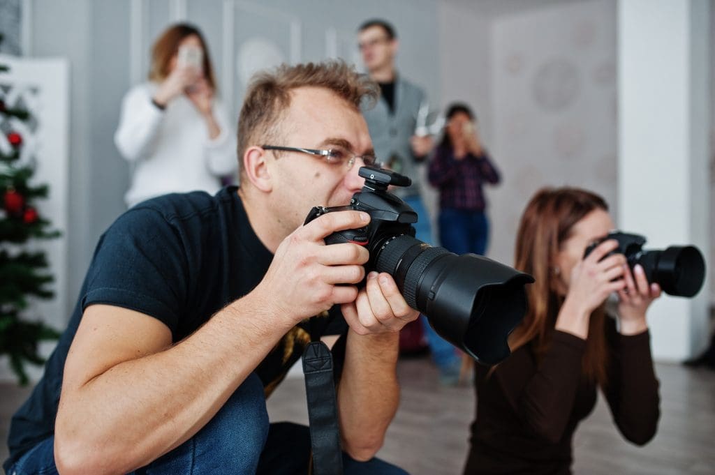 Team of photographers